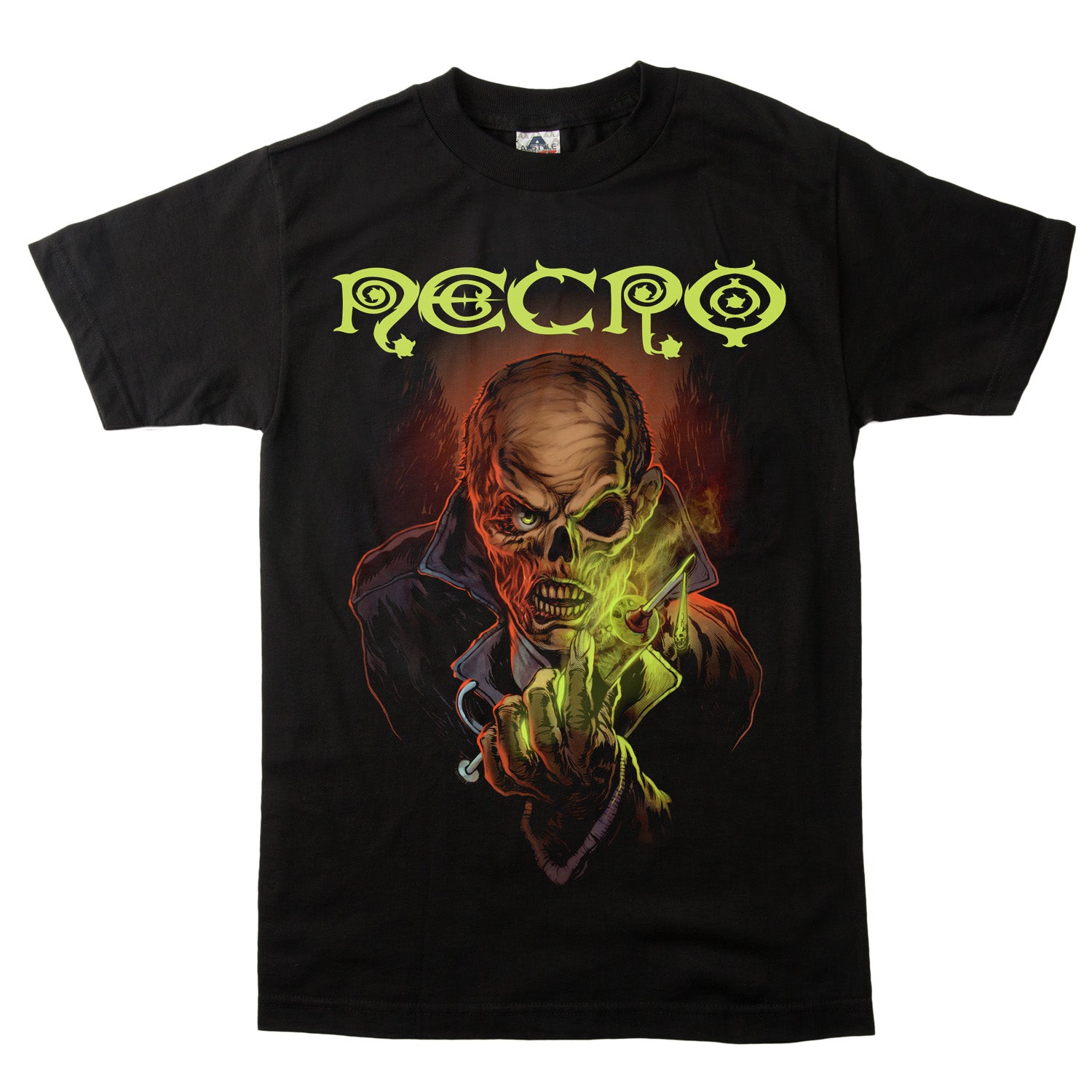 Necro Portrait Pre-Fix T-Shirt - Image 2