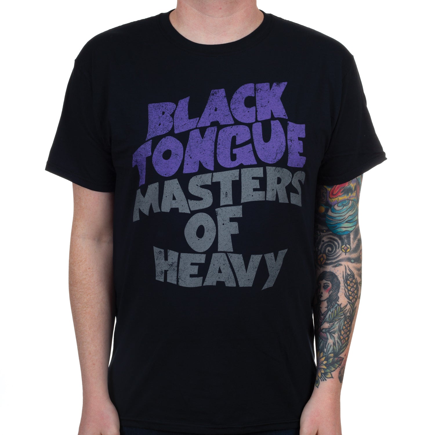 Black Tongue Masters Of Heavy T-Shirt - Image 2