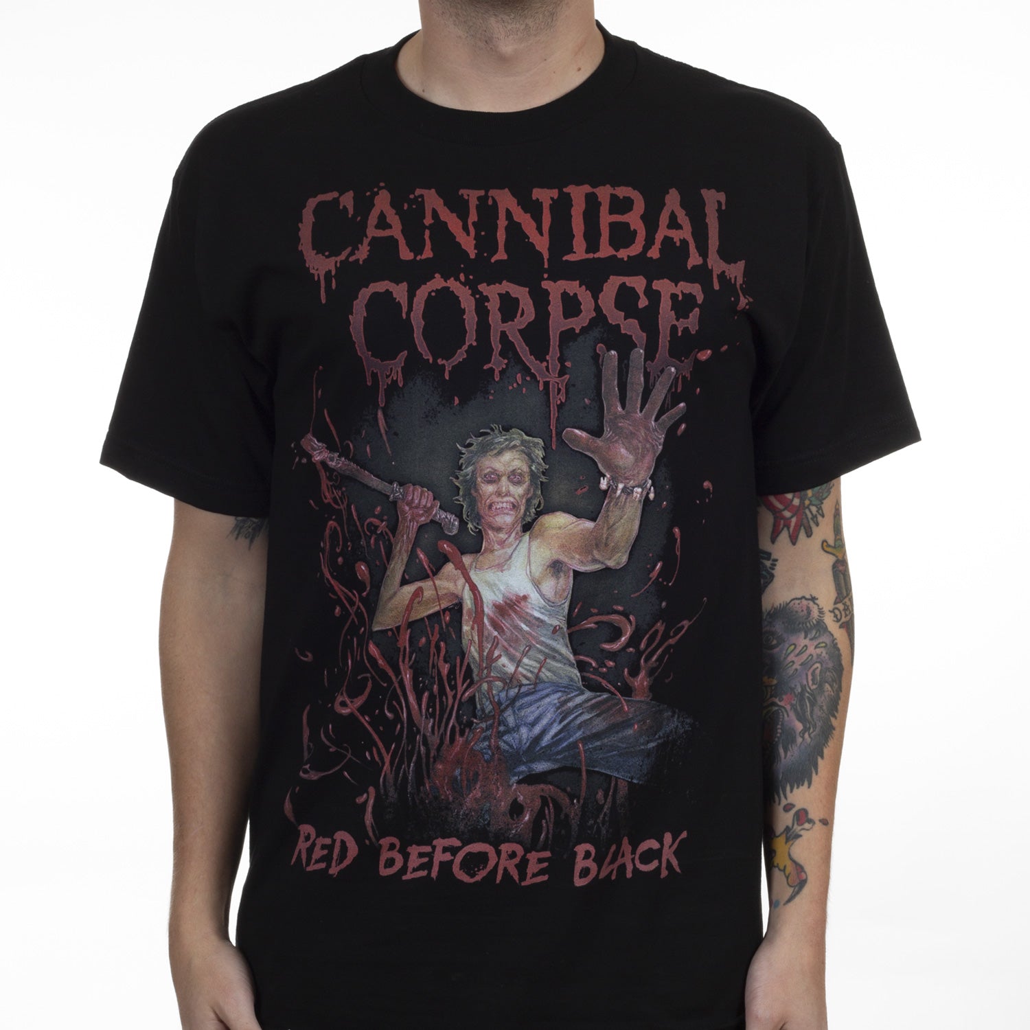 Cannibal Corpse Red Before Black T-Shirt - Image 2