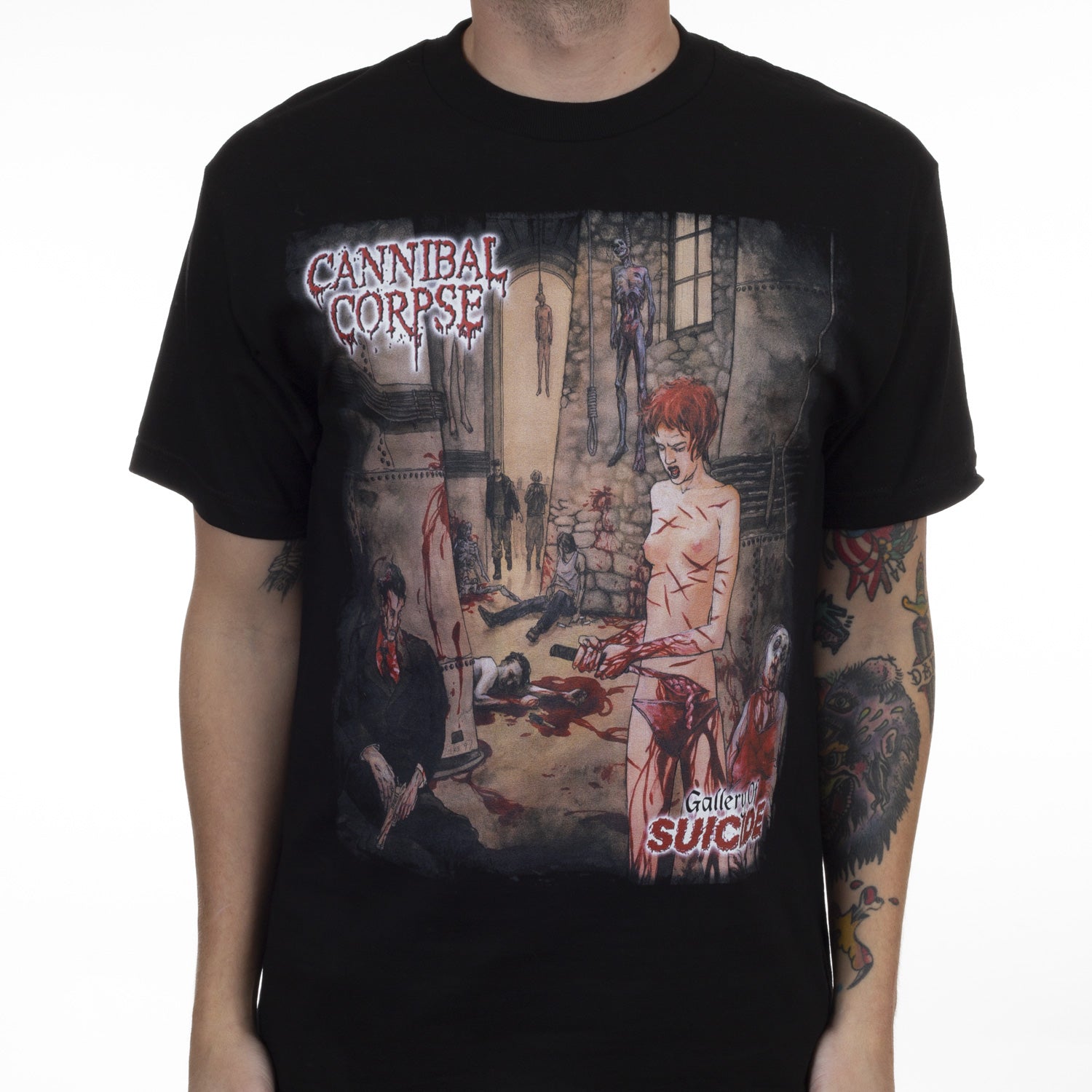 Cannibal Corpse Gallery Of Suicide T-Shirt - Image 2