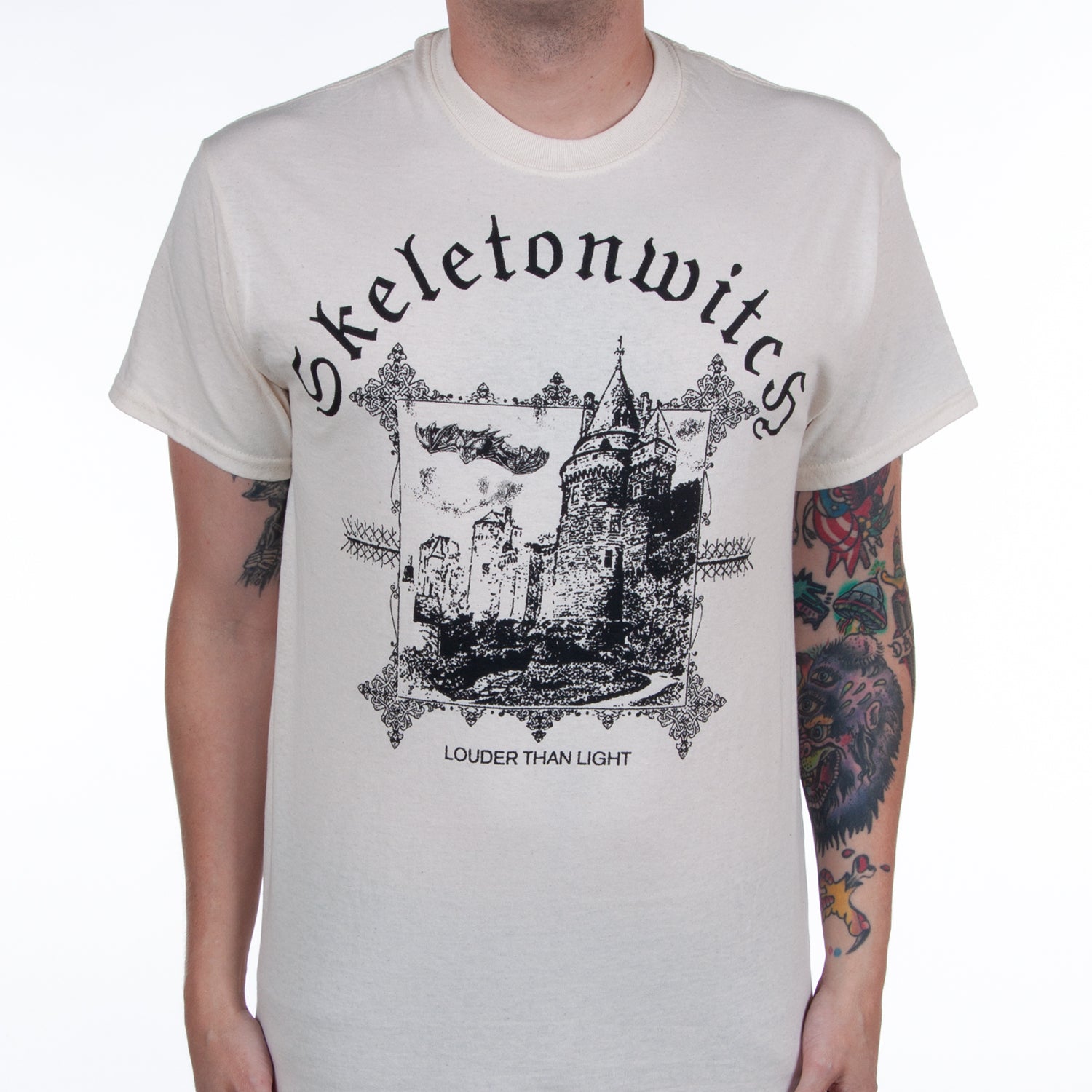 Skeletonwitch Castle T-Shirt - Image 2