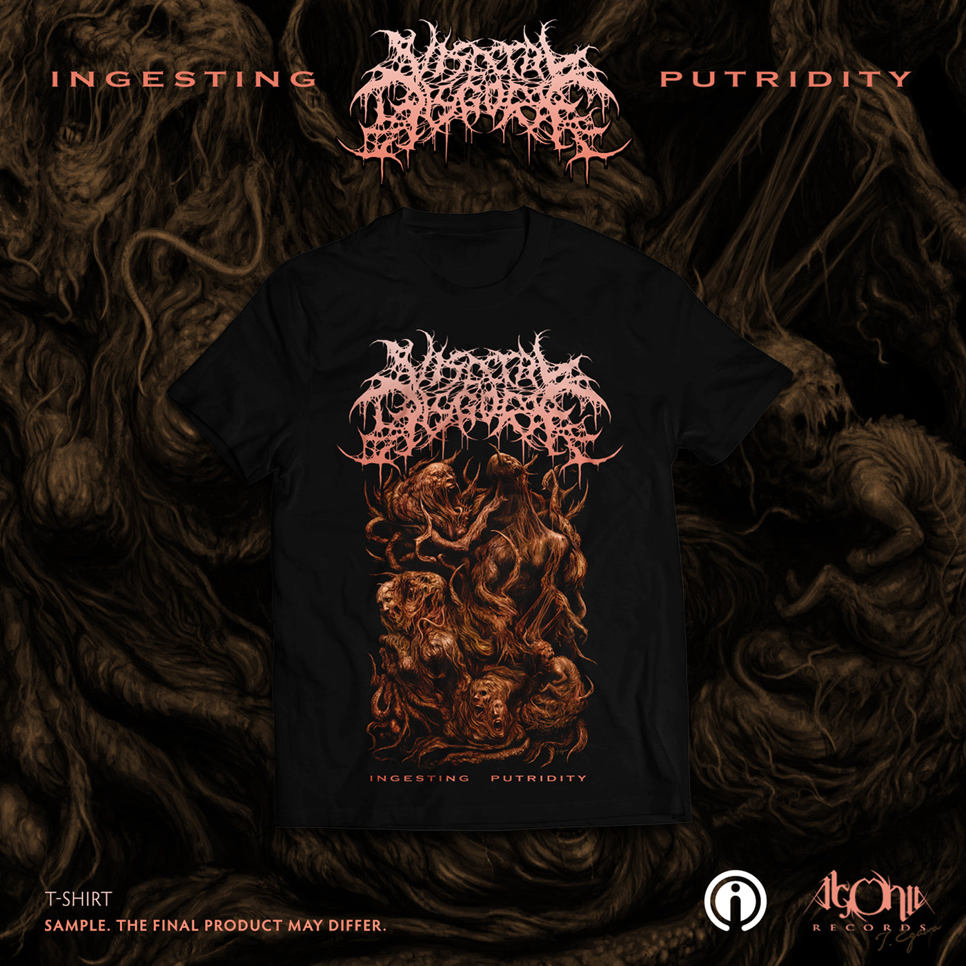 Visceral Disgorge Ingesting Putridity Limited Edition T-Shirt - Image 2