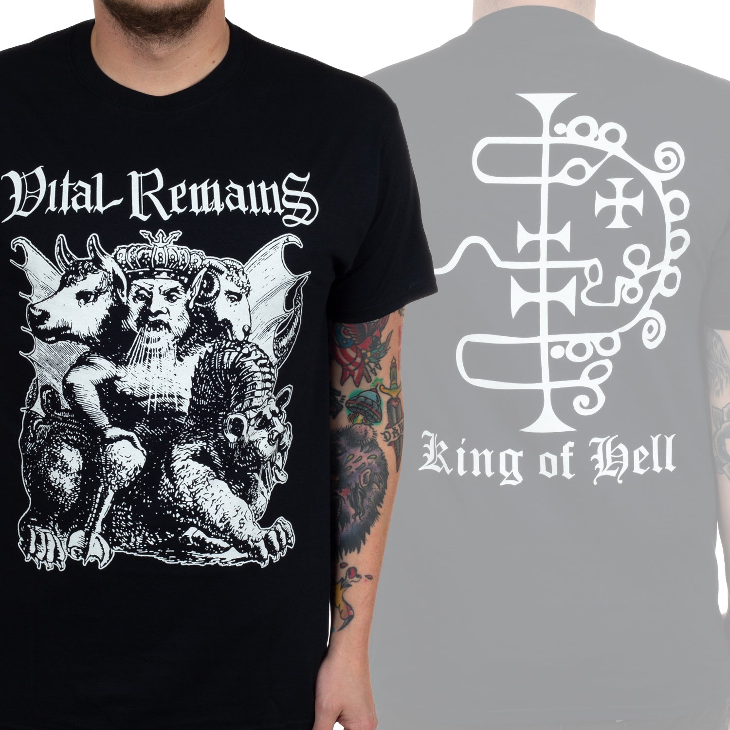 Vital Remains Asmodaeus T-Shirt - Image 2