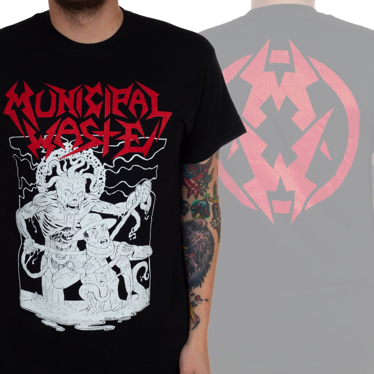 Municipal Waste Strangler T-Shirt - Image 2