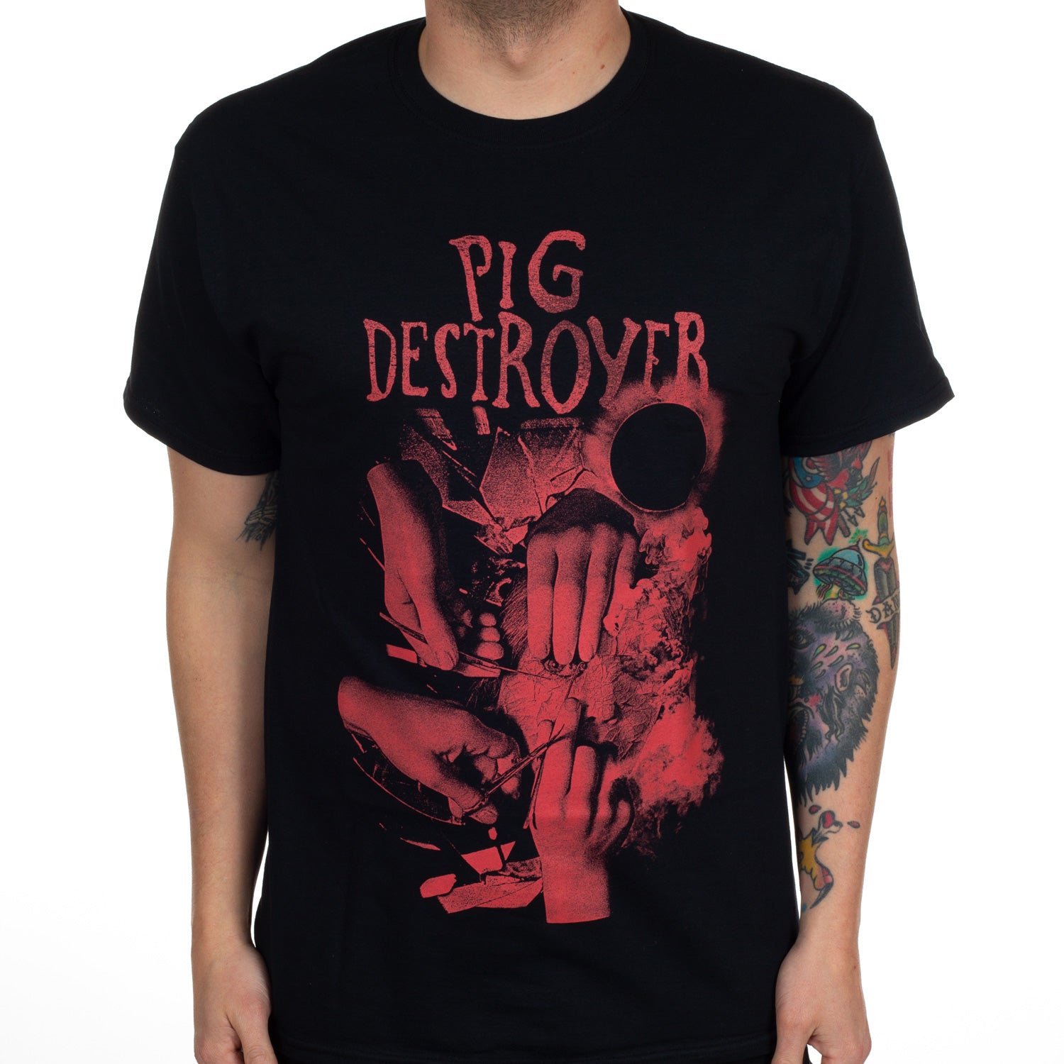 Pig Destroyer Hands T-Shirt - Image 2