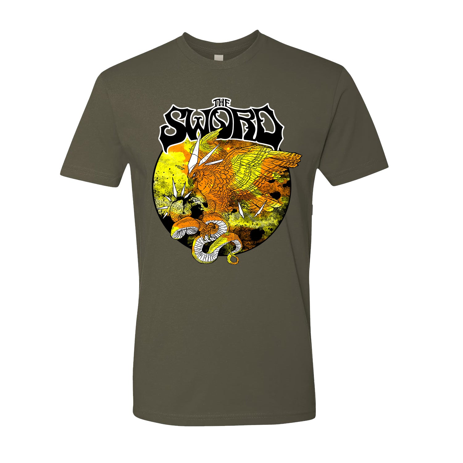The Sword Hawk And Serpent T-Shirt - Image 2