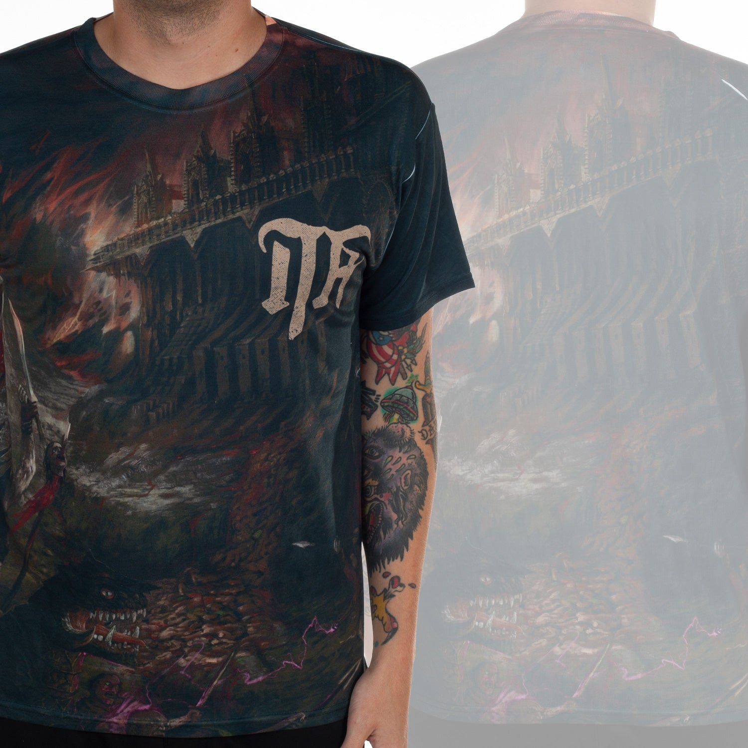 Infant Annihilator The Battle Of Yaldabaoth All-Over T-Shirt - Image 2