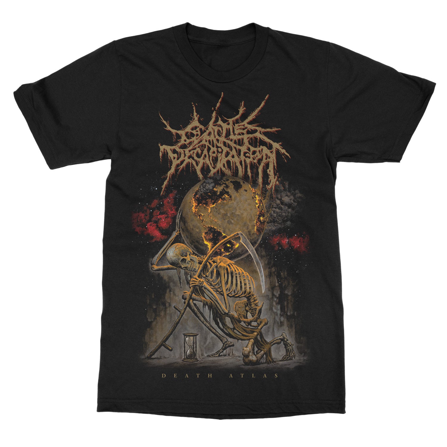 Cattle Decapitation Death Atlas T-Shirt - Image 2