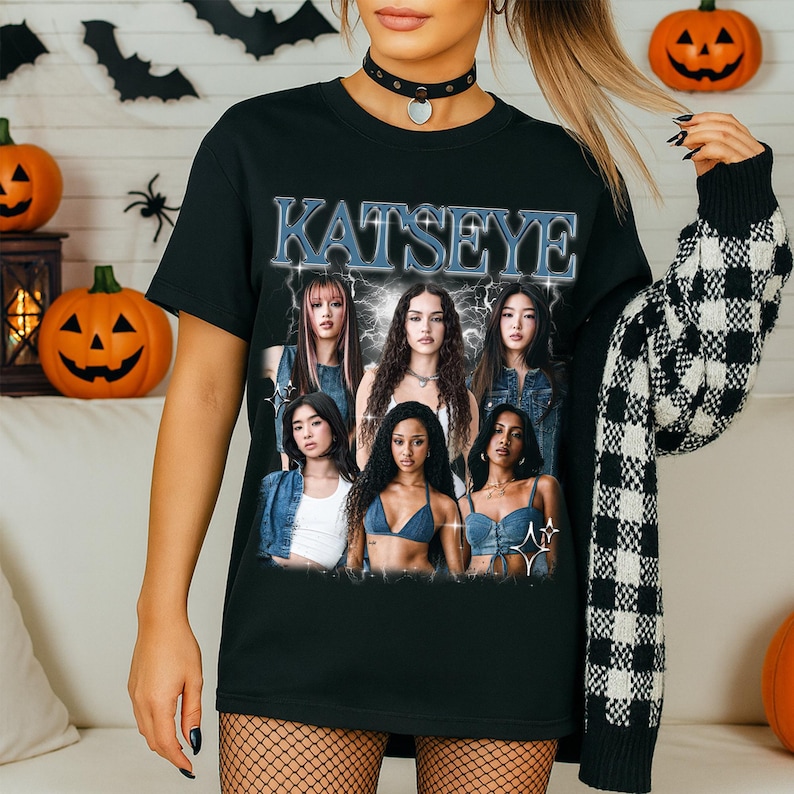 Katseye Kpop Graphics Shirt, Katseye Beautiful Chaos Shirt, Katseye Gnarly Shirt