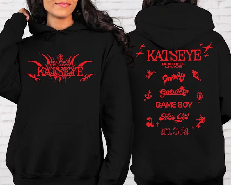 Retro Katseye Beautiful Chaos Hoodie