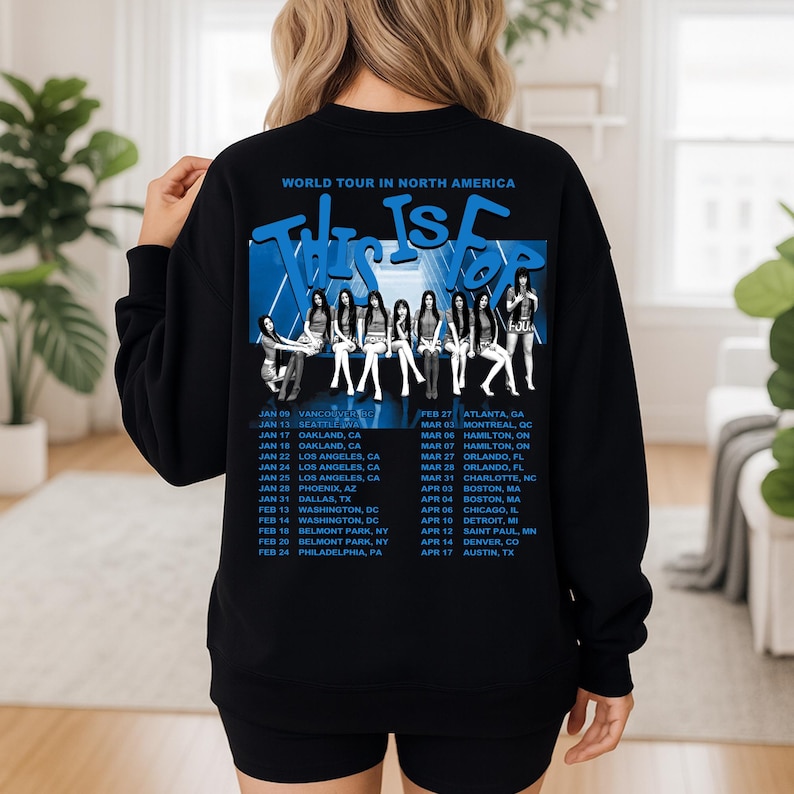 Twice This Is For World Tour In Us 2026 Sweatshirt, Twice Ten: The Story Goes On Shirt