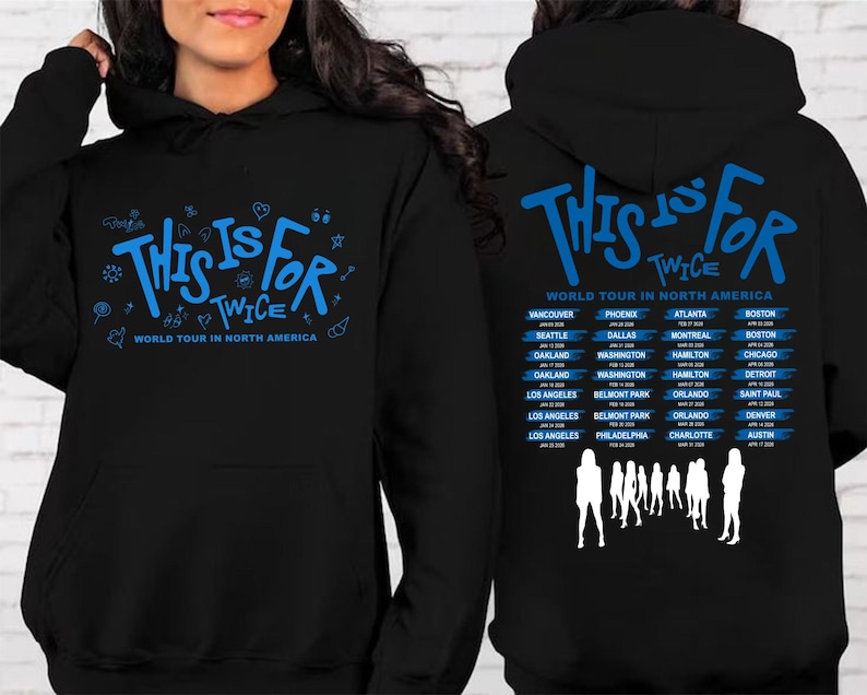 Twice This Is For World Tour 2026 Hoodie, This Is For World Tour Part 2 Shirt