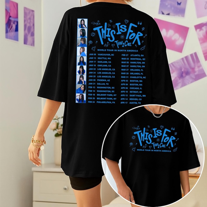 Twice This Is For World Tour 2026 Shirt,The Story Goes On Shirt