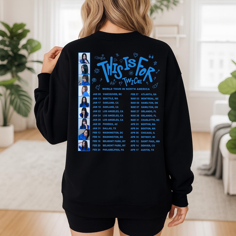 Twice This Is For World Tour 2026 Sweatshirt