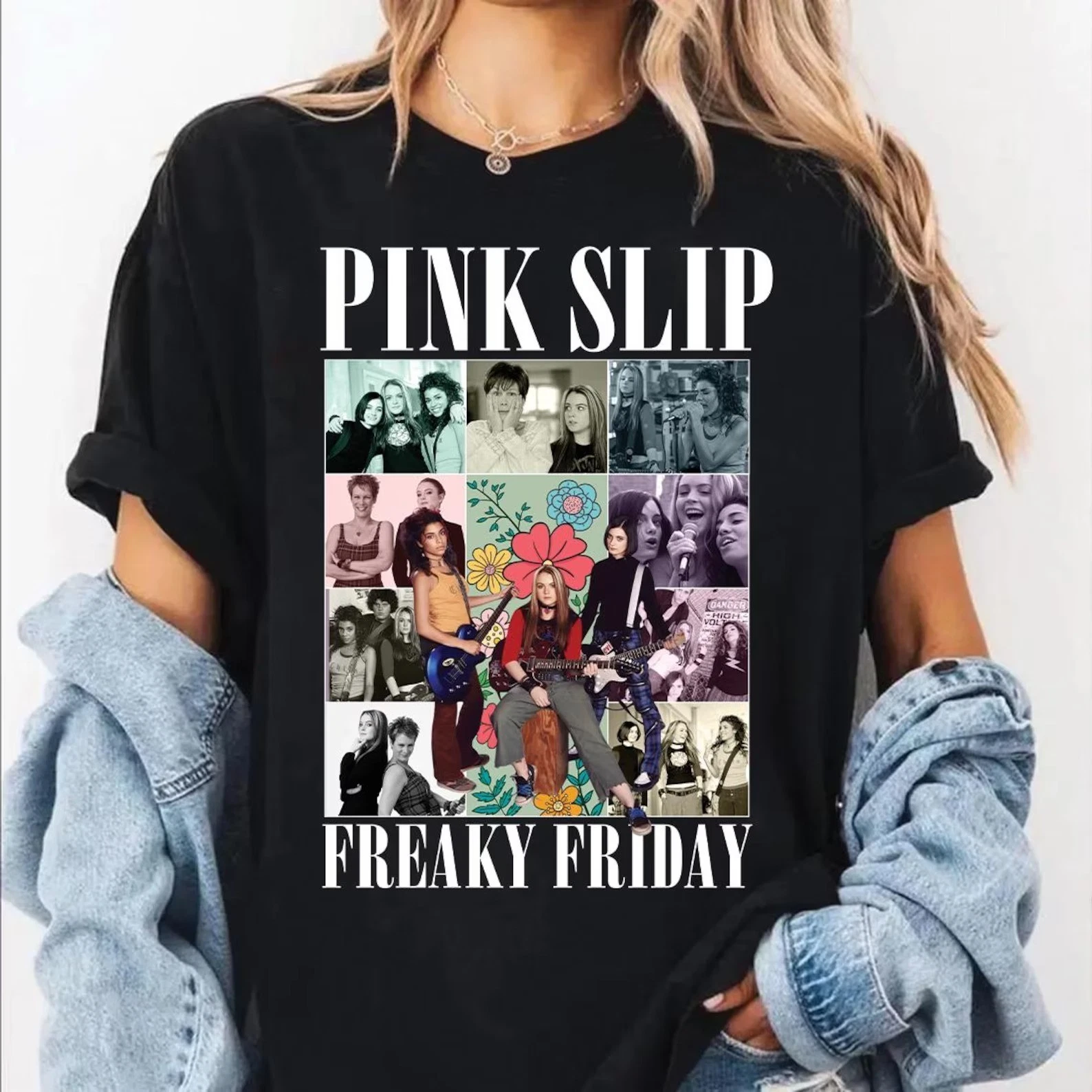 Pink Slip Freaky Friday Band Shirt