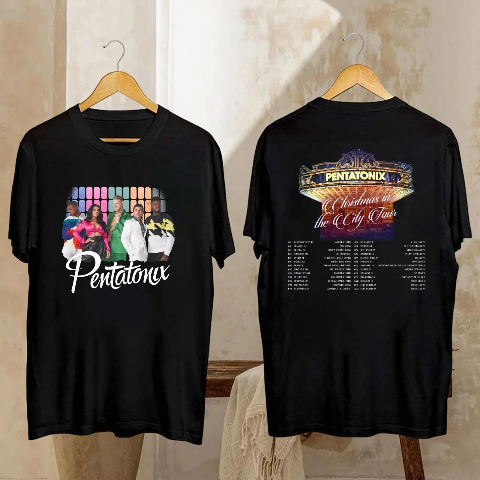 Pentatonix Christmas In The City Tour 2025 Shirt