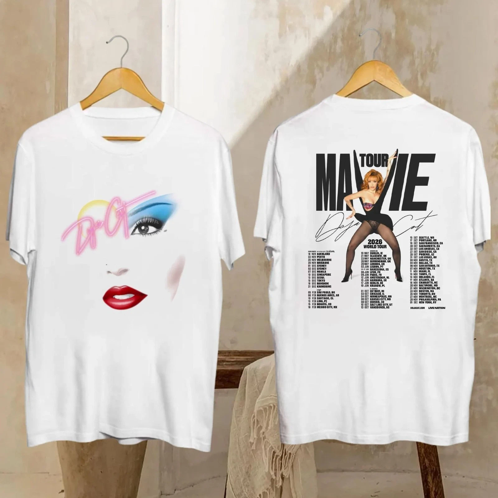 Doja Cat Ma Vie World Tour 2026 Shirt