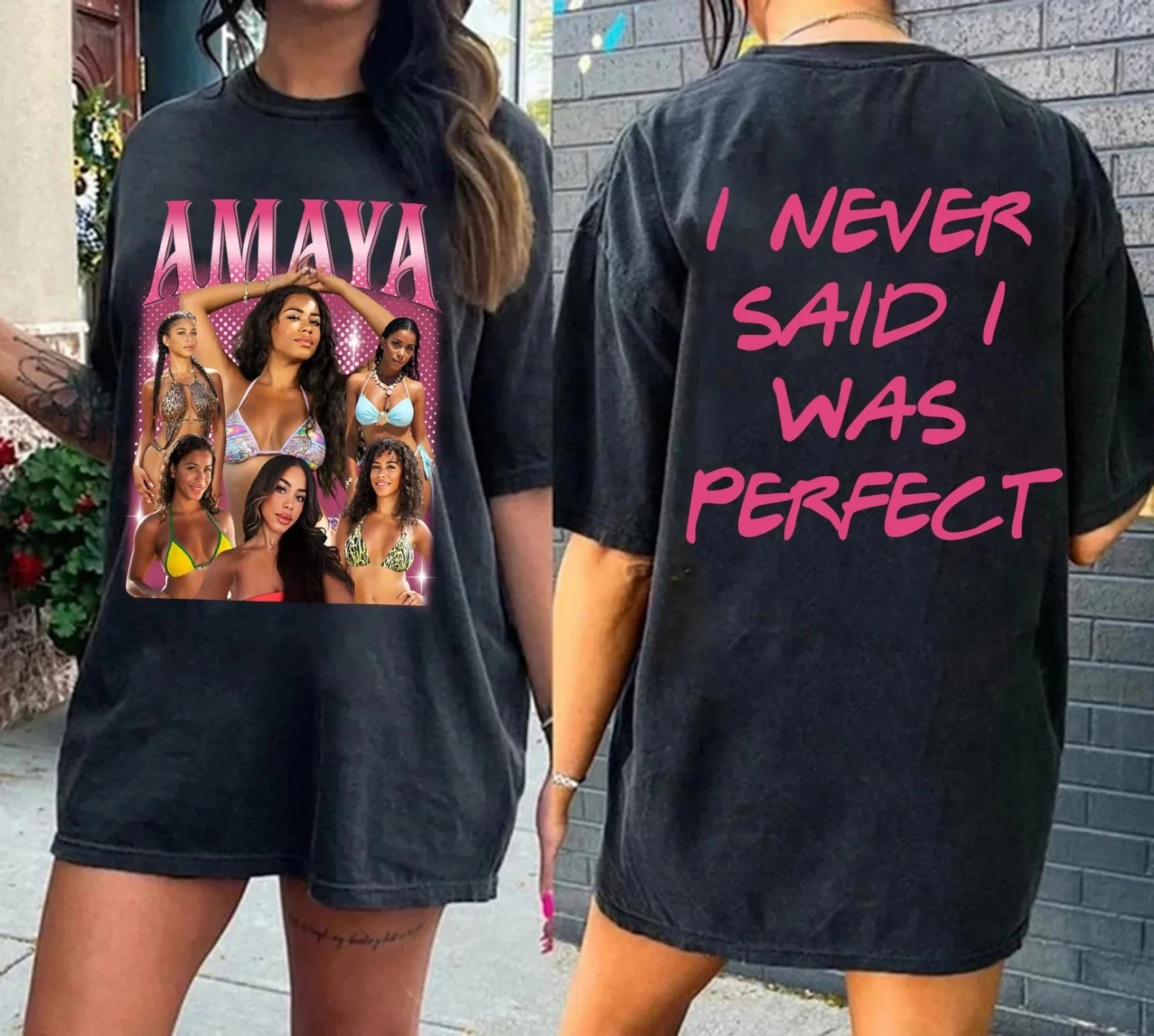Amaya Papaya Shirt, Retro 90S Bootleg Style Shirt