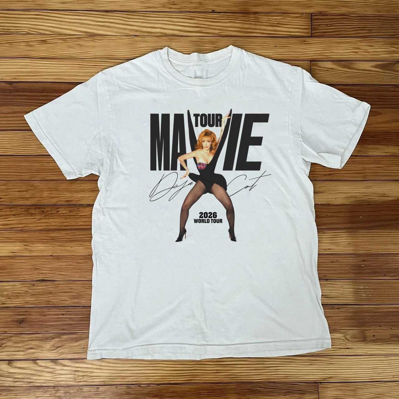 Doja Cat Announces Tour Ma Vie World Tour 2026 White Shirt