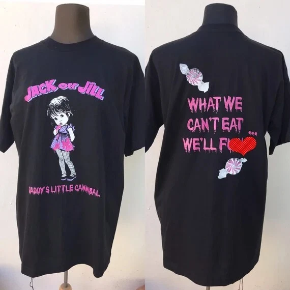 Vintage Jack Off Jill Rare Black 1994 Shirt