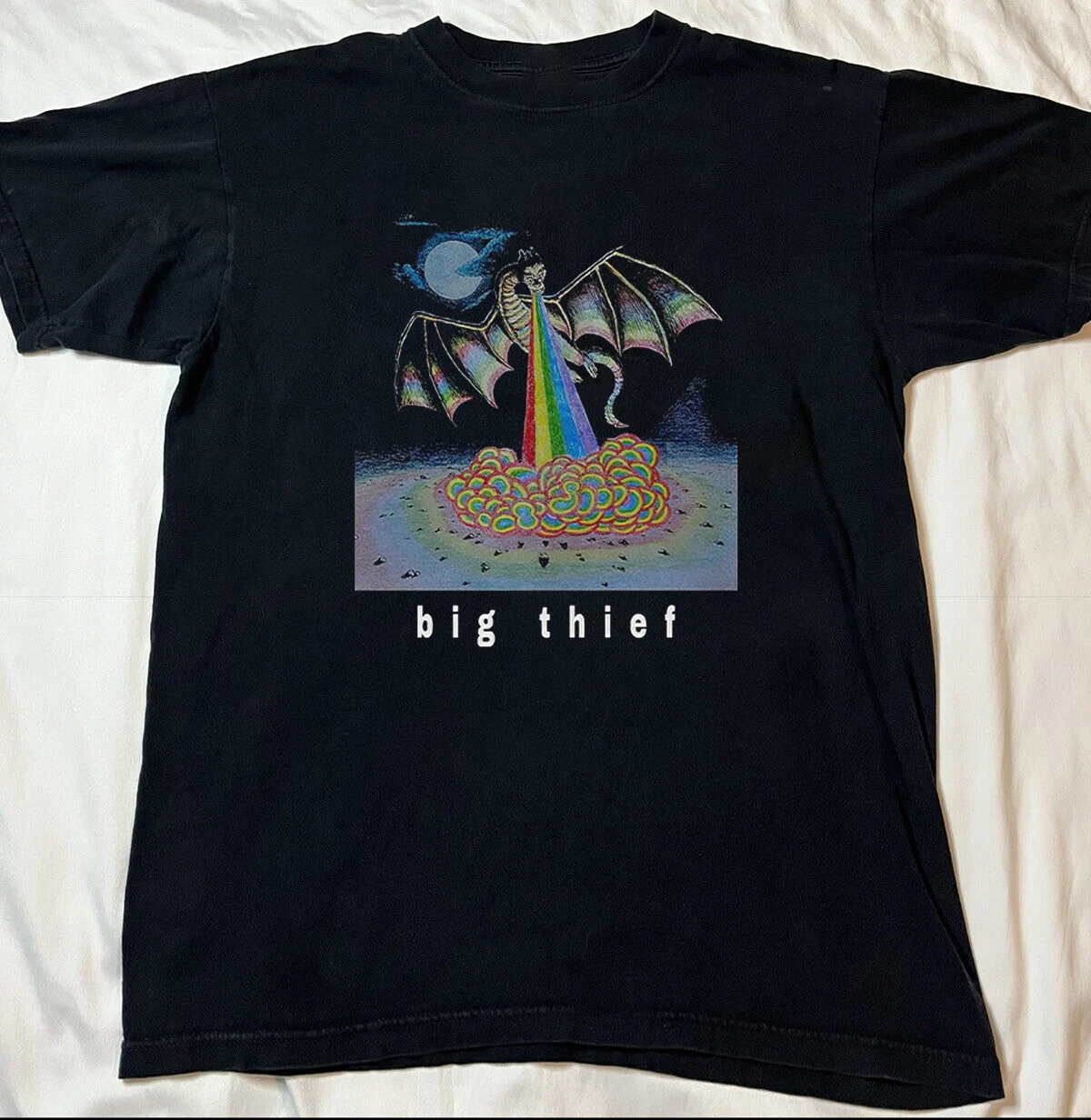 Big Thief Black Cotton Shirt Full Size S-5Xl Unisex