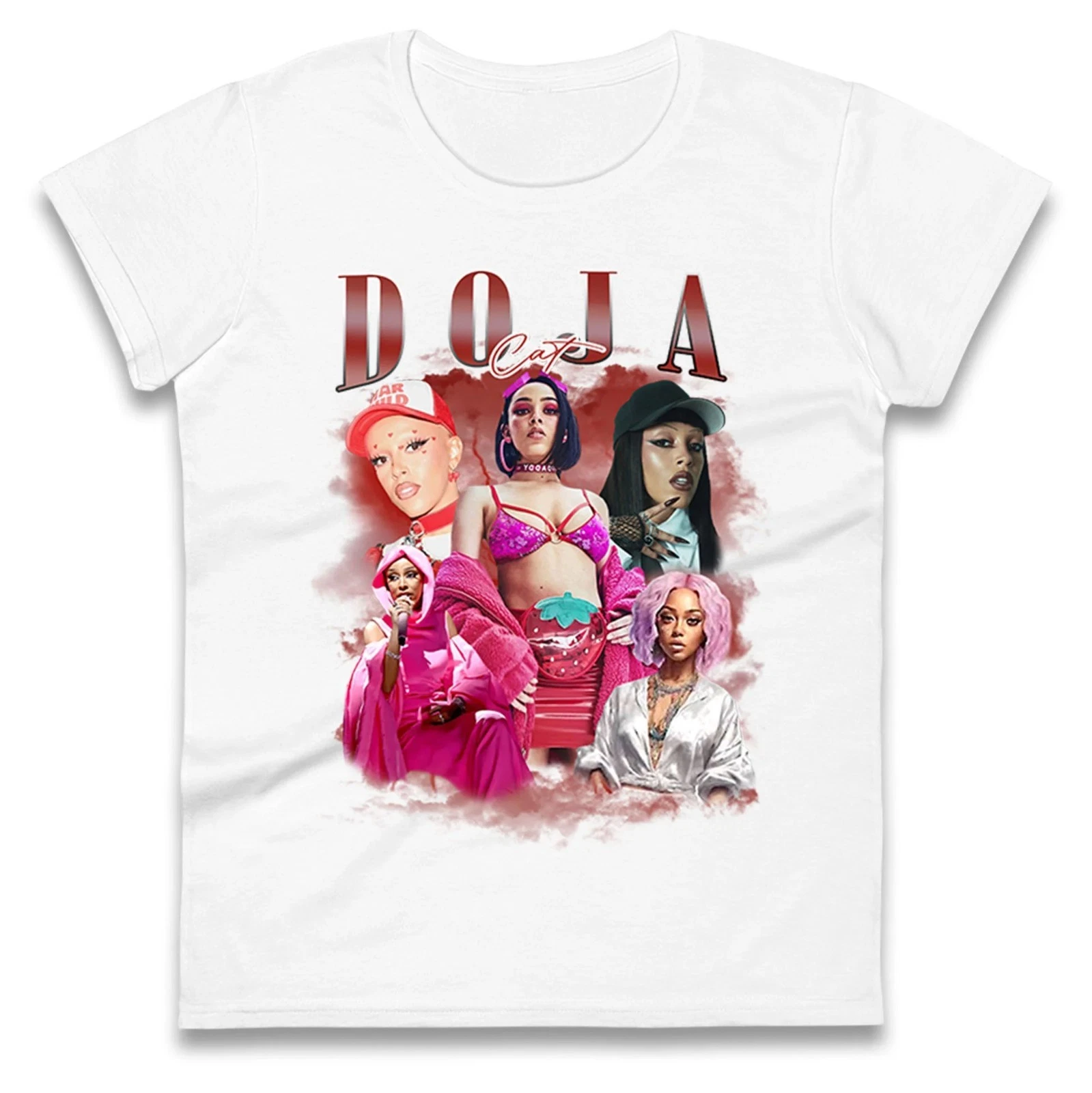 Classic White Cotton Shirt Doja Cat Men And Women All Size For Fan