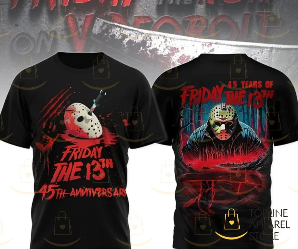 Friday The 13Th 45Th Anniversary 3D Shirt
