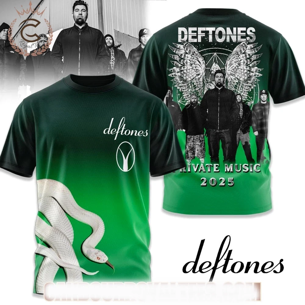 Deftones Private Music 2025 3D Shirt S-5Xl Aop Shirt