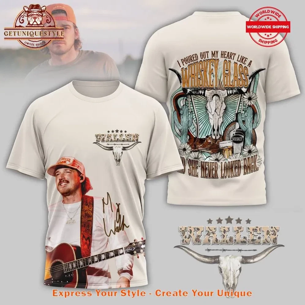 Morgan Wallen She Never Looked Back 3D Shirt