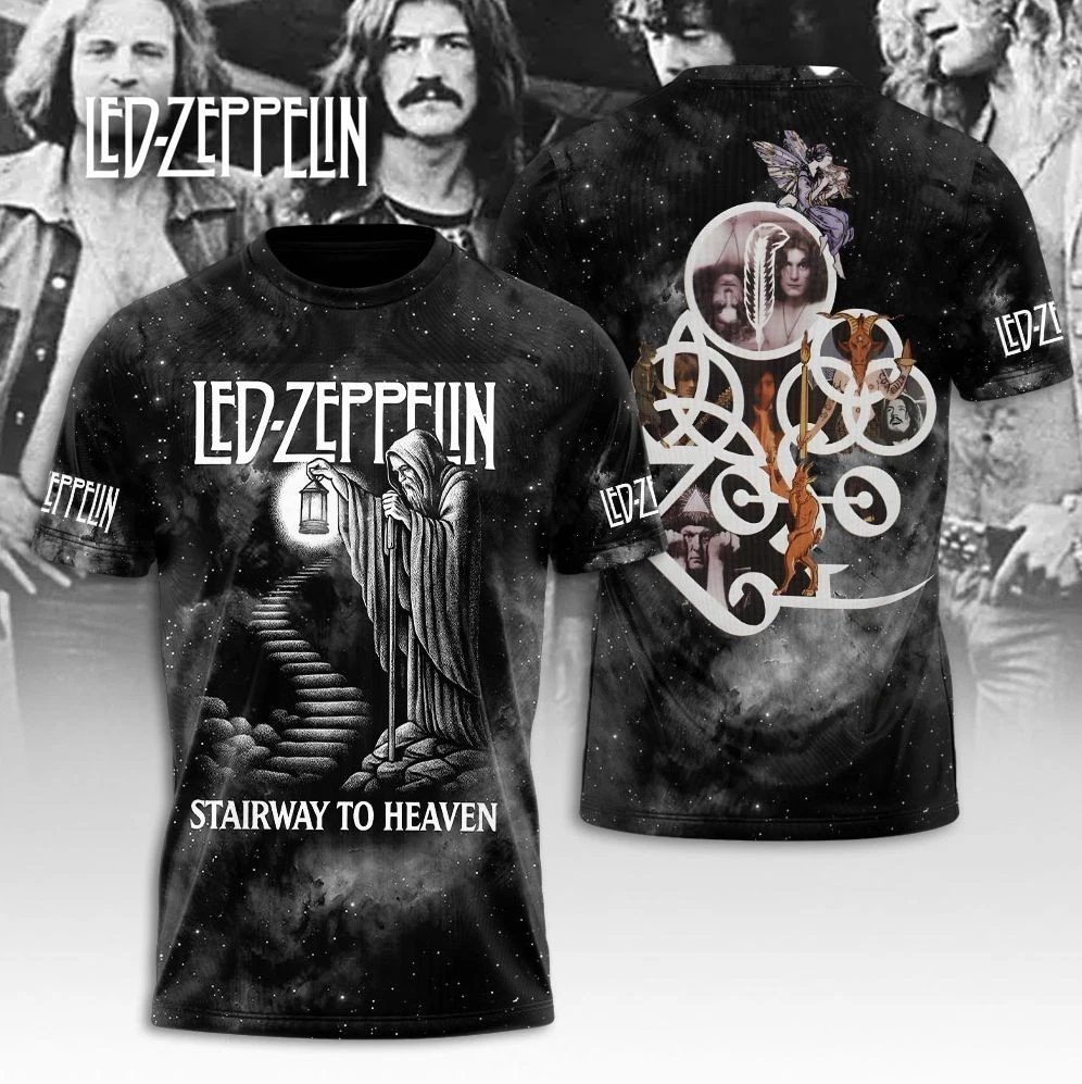 Led Zeppelin Stairway To Heaven Shirt Aop Gift For Fans