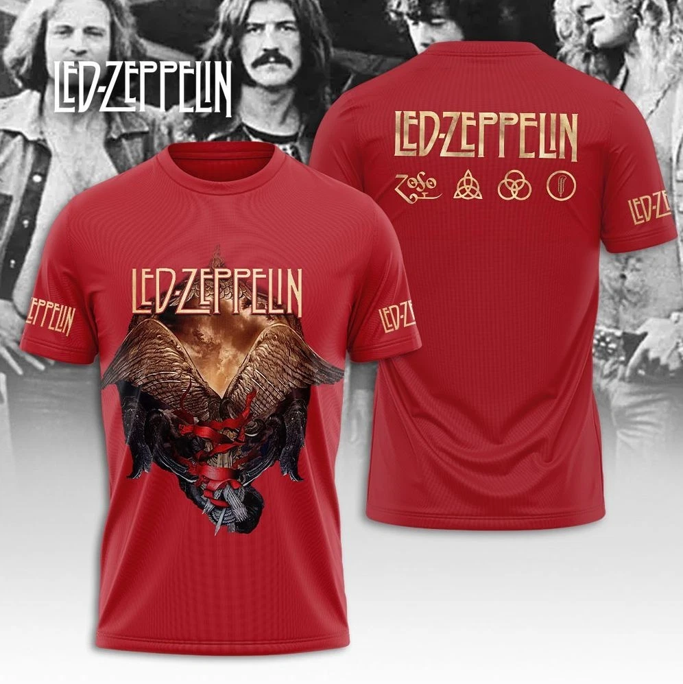 Led Zeppelin 3D Shirt Gift For Fans Full Size S-5