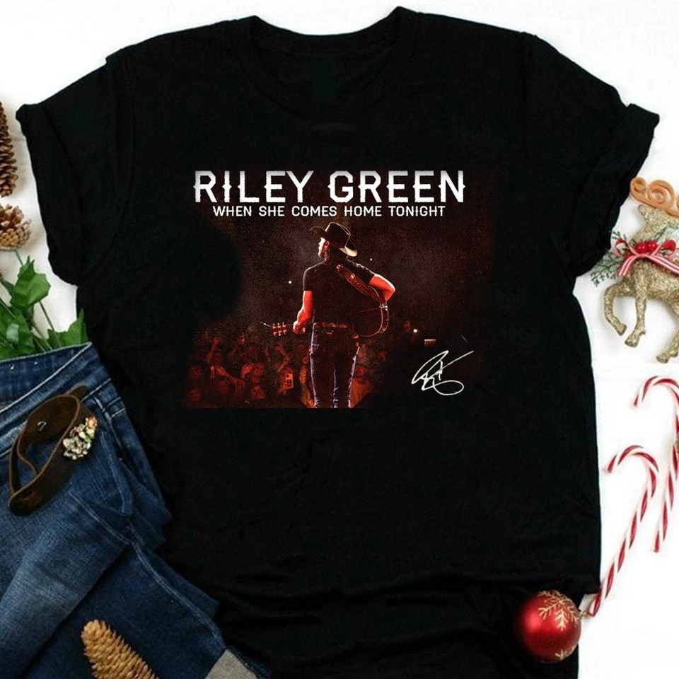 Riley Green - When She Comes Home Tonight Short Sleeve Shirt