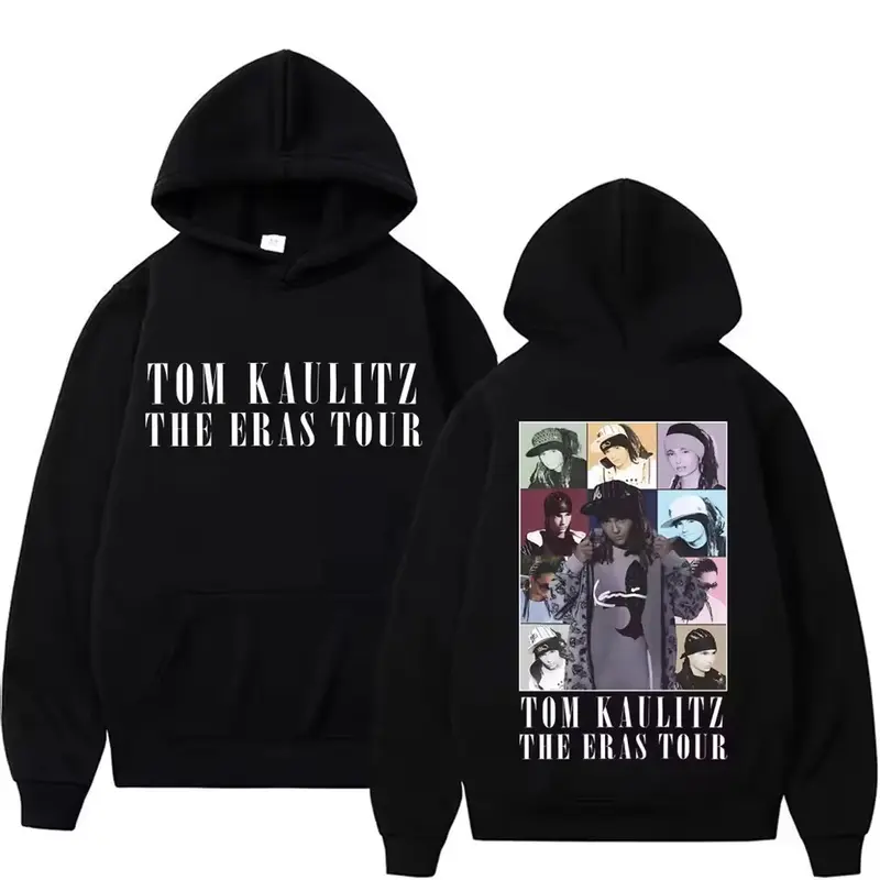 Tom Kaulitz The Eras Tour Hoodie German Rock Band Tokio Hotel Graphic Hoodies