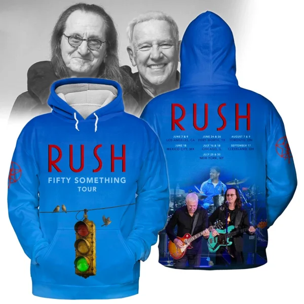 Rush Fifty Something Tour 2026 Collection Hoodie