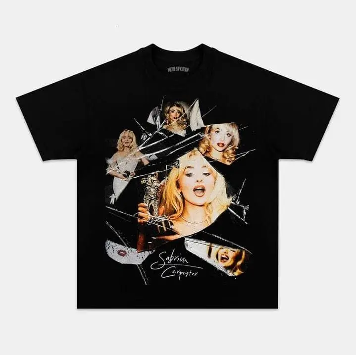 Sabrina Short N Sweet Tour 2025 Merch, Retro Carbenter Aesthetic Shirt