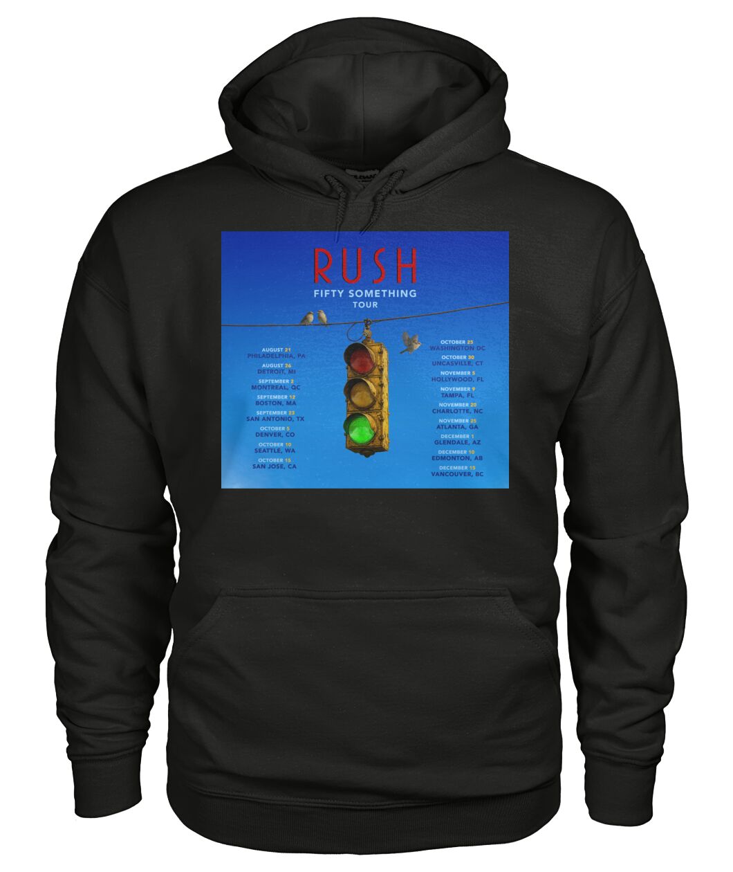 Rush Fifty Something Tour 2026 Hoodie