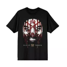 Sleep Token Mask Shirt Black