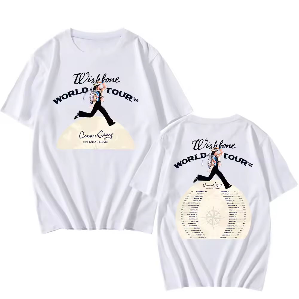 Wishbone World Tour 2026 Tshirts Conan Gray