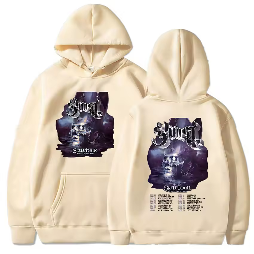 Ghost Skeletour World Tour 2026 North American Hoodies