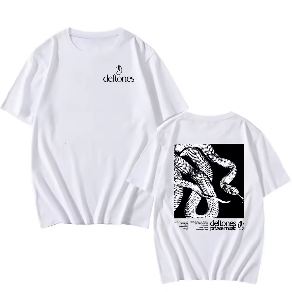 Deftones Logo Snake Shirt Private Music Album