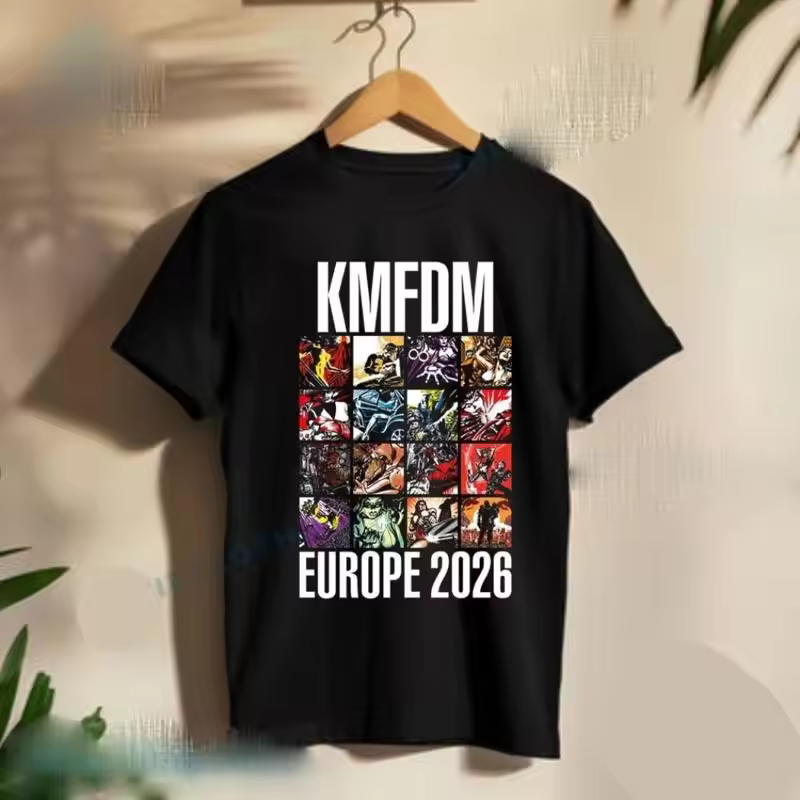 Kmfdm Europe 2026 Tour T Shirt