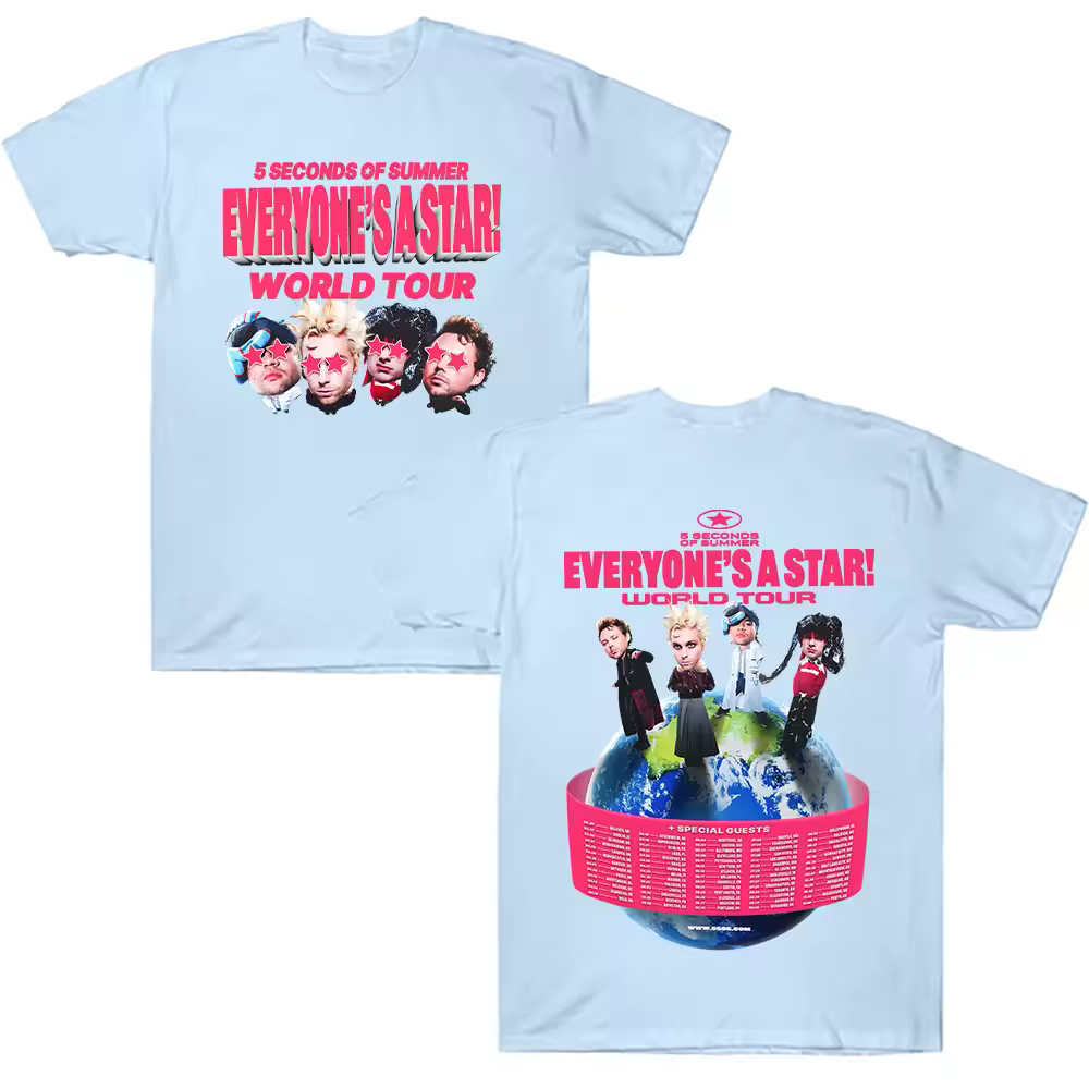 5 Seconds Of Summer Everyone'S A Star Tour 2026 Shirt