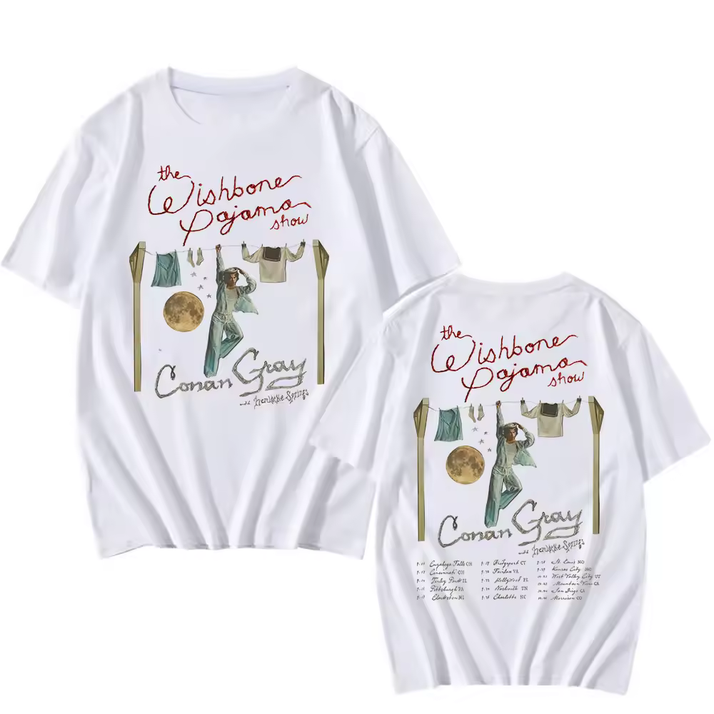 Conan Gray The Wishbone Pajama Show Tour Shirt