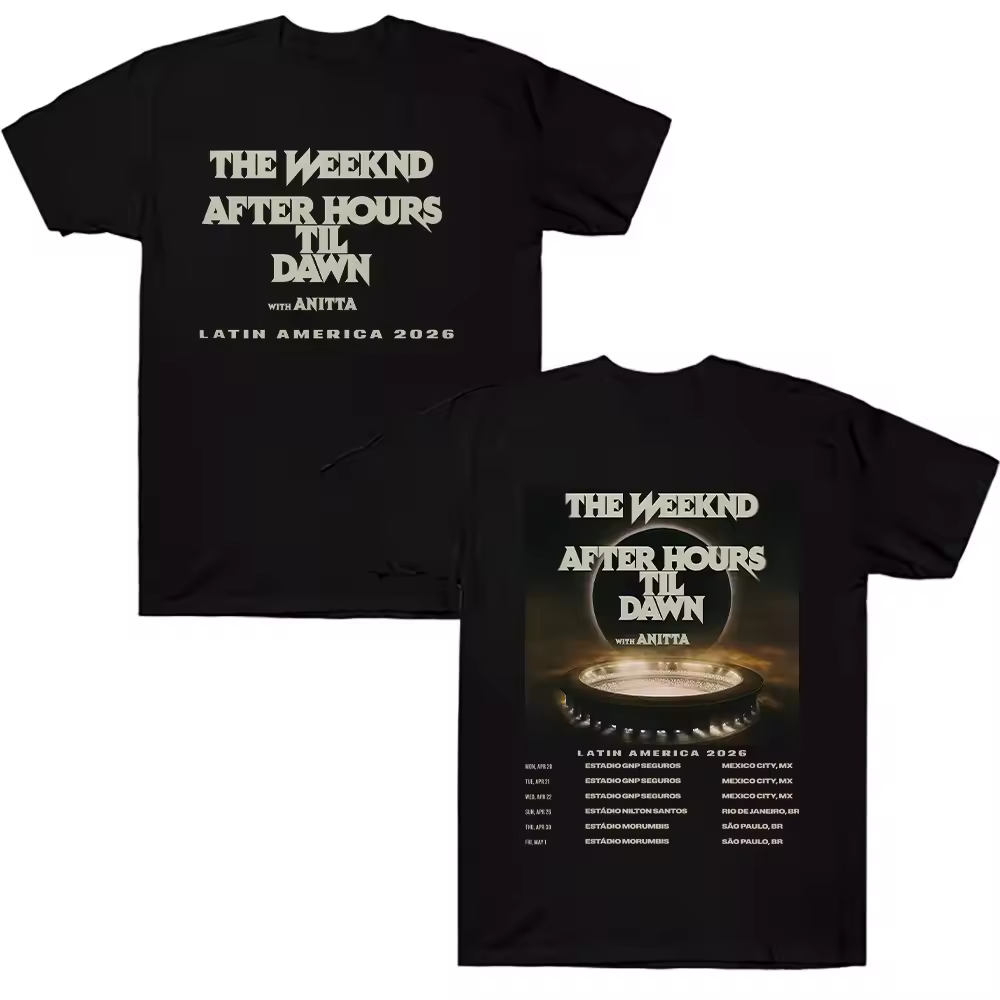 Latin America 2026 Tour Theweeknd Shirt