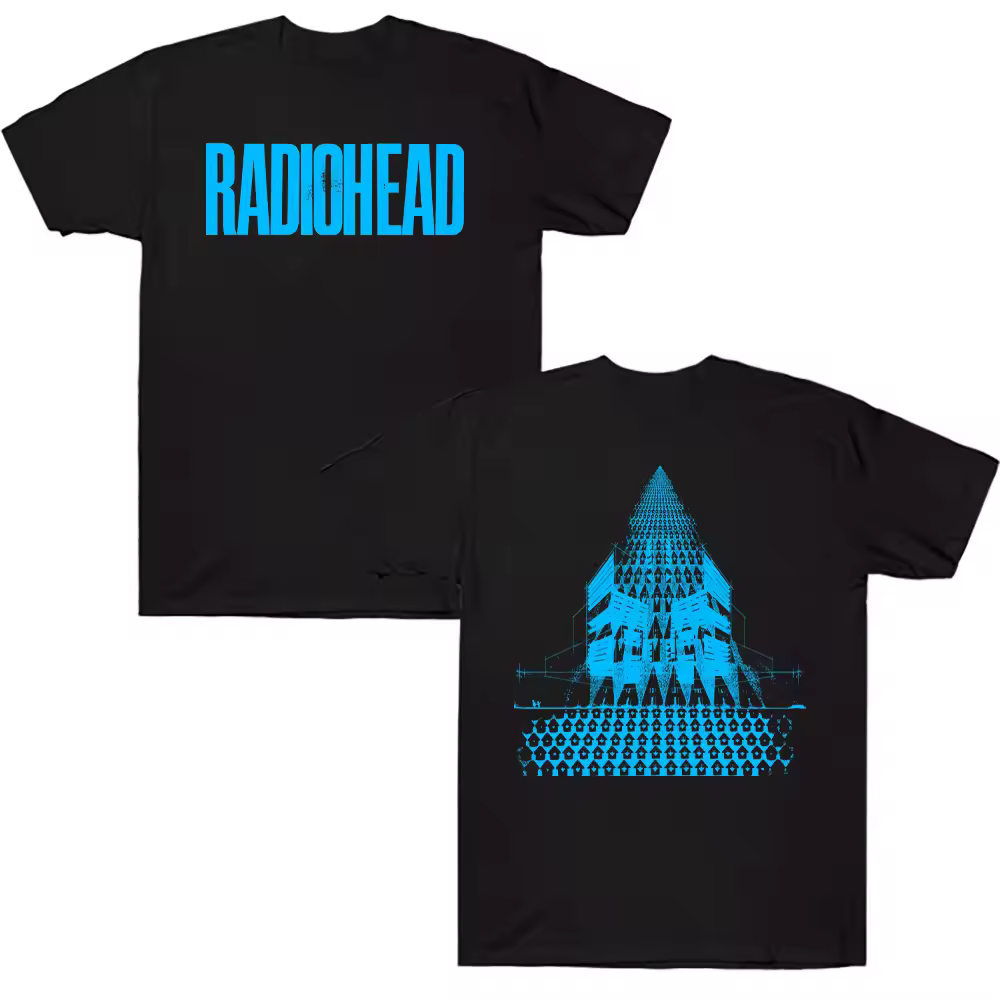 Radiohead Band Tour Graphic T Shirts