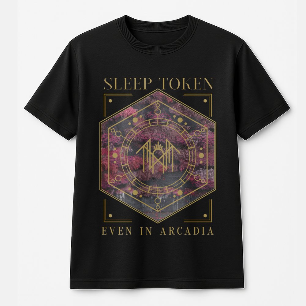 Style Vintage Sleep Token Even In Arcadie Album Shirt The Even In Arcadia Tour