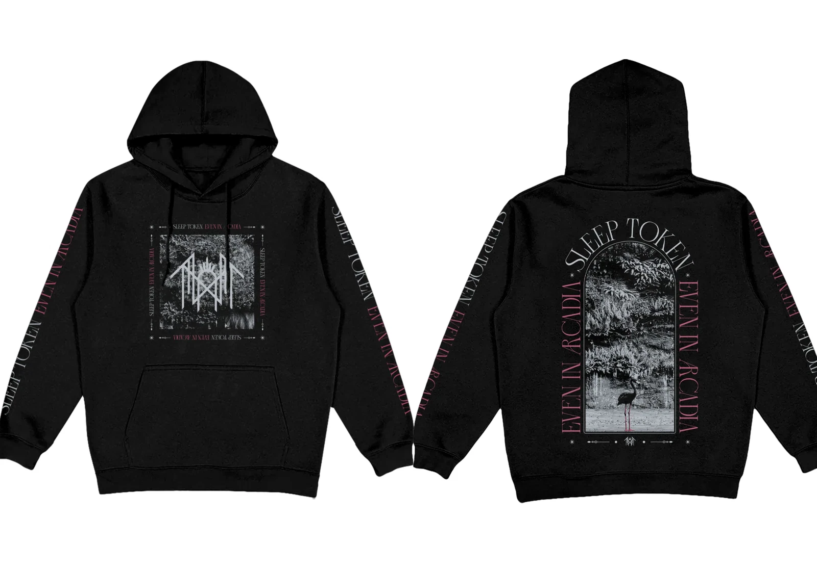 Sleep Token Arcadia Flamingo Hoodie Unisex All Sizes Gift For Fans