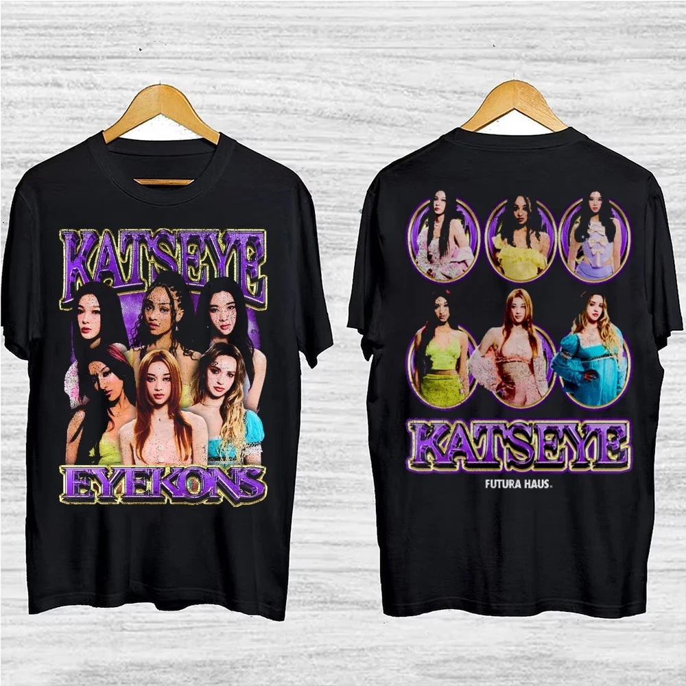 Vintage Katseye Cotton Unisex All Size Shirt