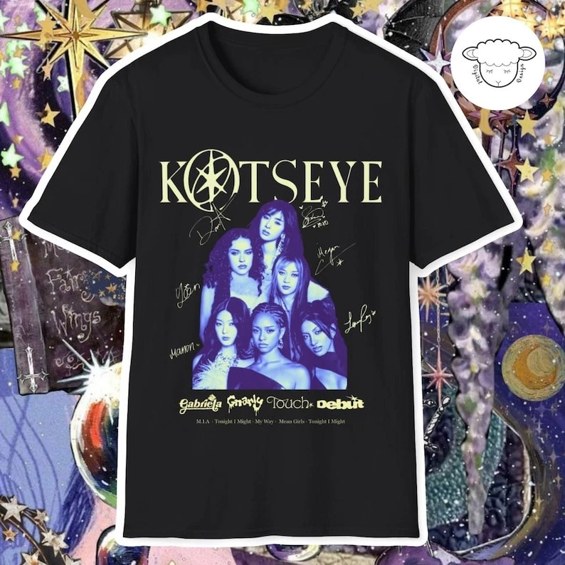 Katseye Tour 2025 Shirt, Fun Casual Wear