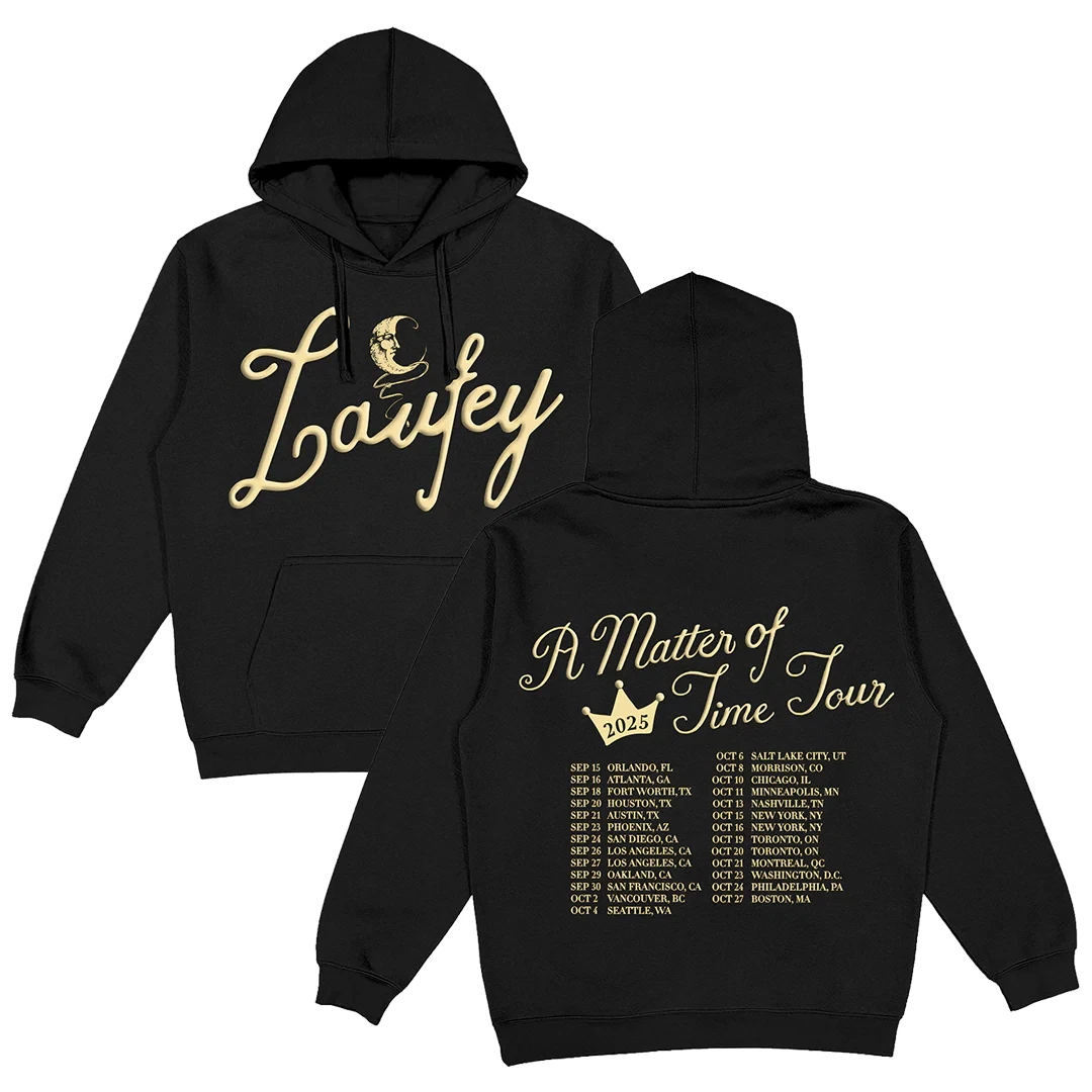 Laufey A Matter Of Time Tour 2025 North America Hoodie Reprint